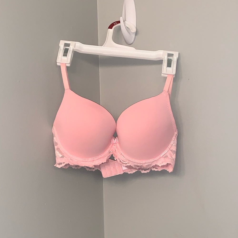 Pink Push-Up Bra